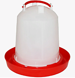 Поилка вакуумная с замком и пробкой, 10л