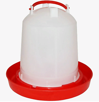 Поилка вакуумная с замком и пробкой, 10л