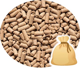 Отруби пшеничные гранул. (ККЗ им. Кирова), меш.45кг